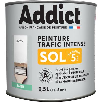 Peinture Sol Trafic Intense Satin 0.5L haute résistance