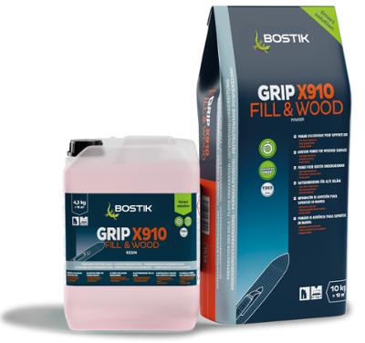 Seau de primaire spécial bois Grip X910 Fill & Wood 14.5 kg pour la préparation et l'accroche des supports bois