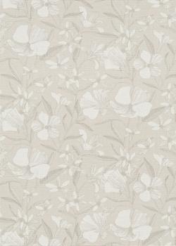 Papier peint vinyle grainé sur intissé Brise beige, motif intemporel et texture subtile.