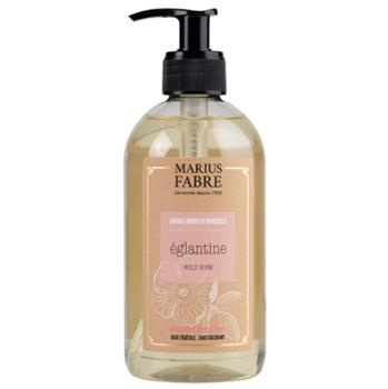Savon Liquide de Marseille Églantine 400 ml en bouteille pompe