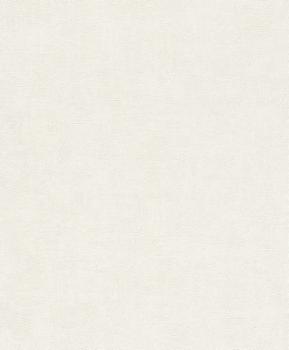 Papier peint vinyle grainé sur intissé aspect béton mat blanc cassé, pour une ambiance moderne et épurée.