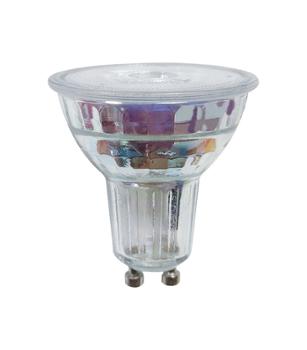 Ampoule LED GU10 transparente et connectée RF 4.3W blanc chaud