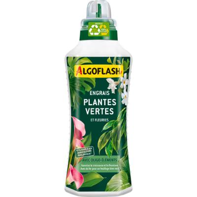 Bouteille d'engrais liquide UAB 1L pour plantes vertes et fleuries