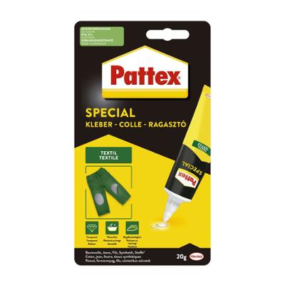 Tube de colle spéciale textile transparente de 20 g pour réparer et assembler les tissus.