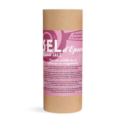 Sel d'Epsom 600 g en cristaux blancs, idéal pour le bain et les soins corporels relaxants