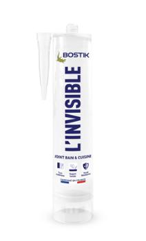 Cartouche de joint salle de bain et cuisine L'invisible de Bostik