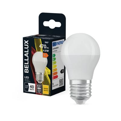 Ampoule LED Bellalux E27 goutte opale blanc chaud équivalent 40W