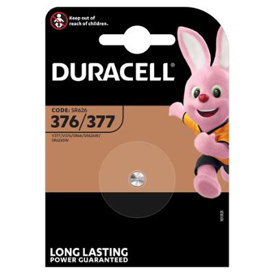 Pile bouton Duracell 376/377 (Code : SR626).