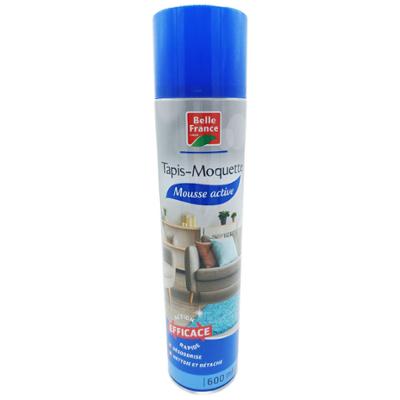 aérosol de mousse active pour nettoyage tapis et moquette