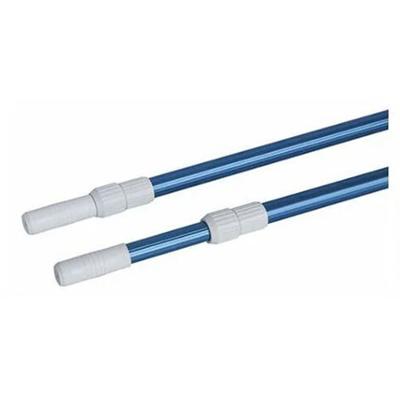 perche ajustable bleue en aluminium pour piscine de 1.22m à 1.44m