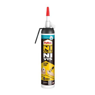 Colle acrylique Ni Clou Ni Vis Extra Extra Fort & Rapide en tube de 266 g pour fixation sans perçage