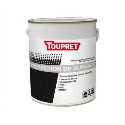Pot d'enduit à effets décoratifs Protection de Surface 2.5L pour murs intérieurs, prêt à l'emploi.