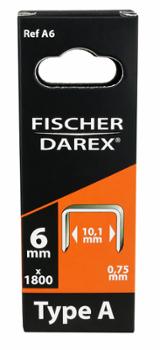 Agrafes à Fil fin Type A 6 mm