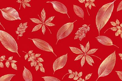 Nappe Thays Rouge en Polyester Motif