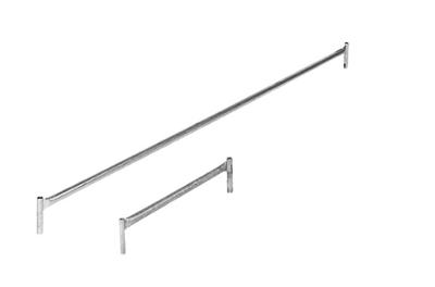 Lisse d'extrémité RCM78 pour échafaudage fixe, élément de sécurité horizontal